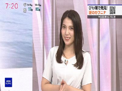 豊島実季アナ　いつもとは違う雰囲気で登場！！